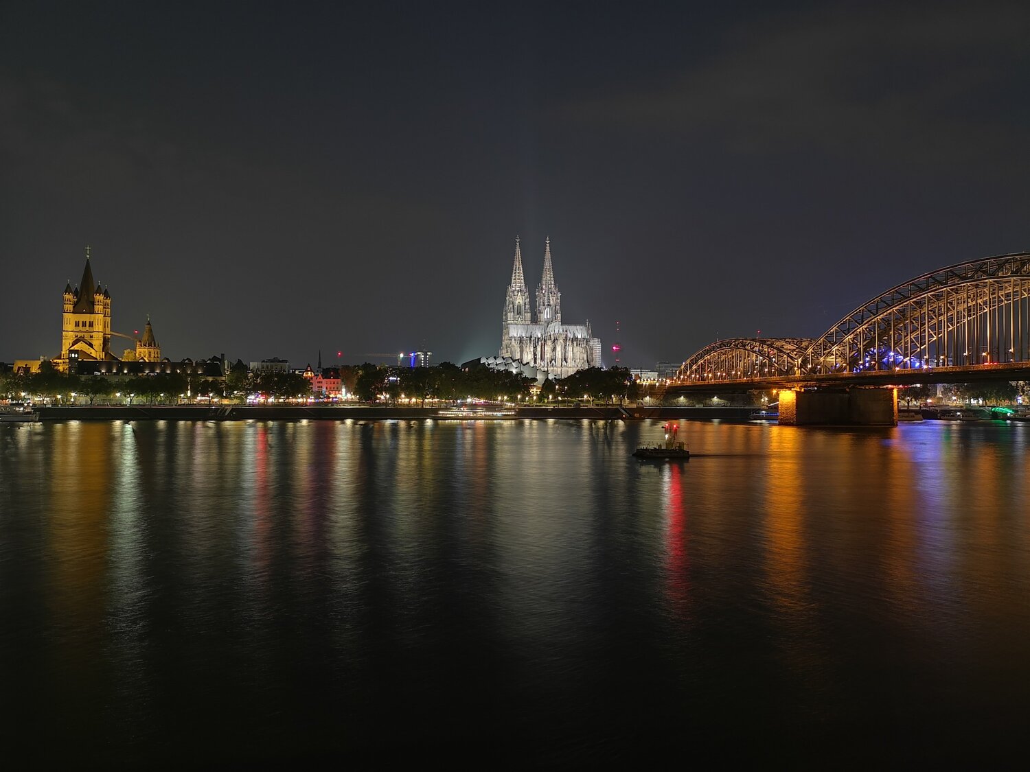 Köln night lights