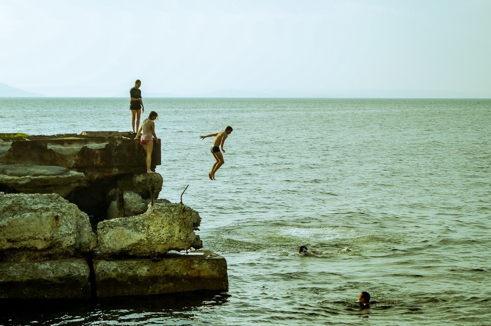 На старом пирсе