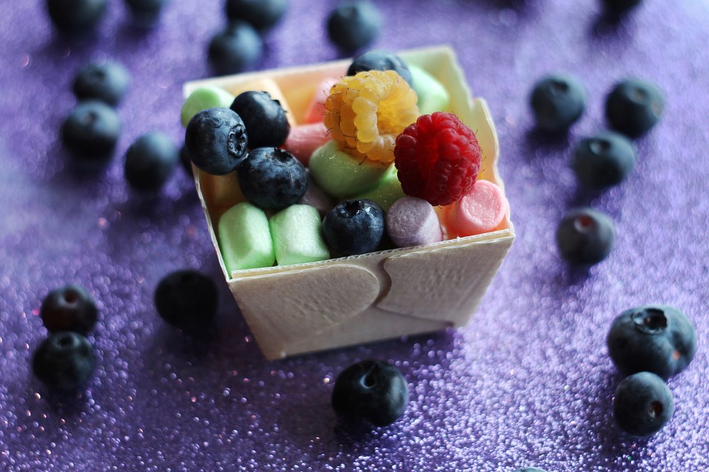 Зефирно-ягодный десерт