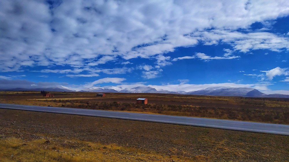 Altiplano boliviano suelo dorado