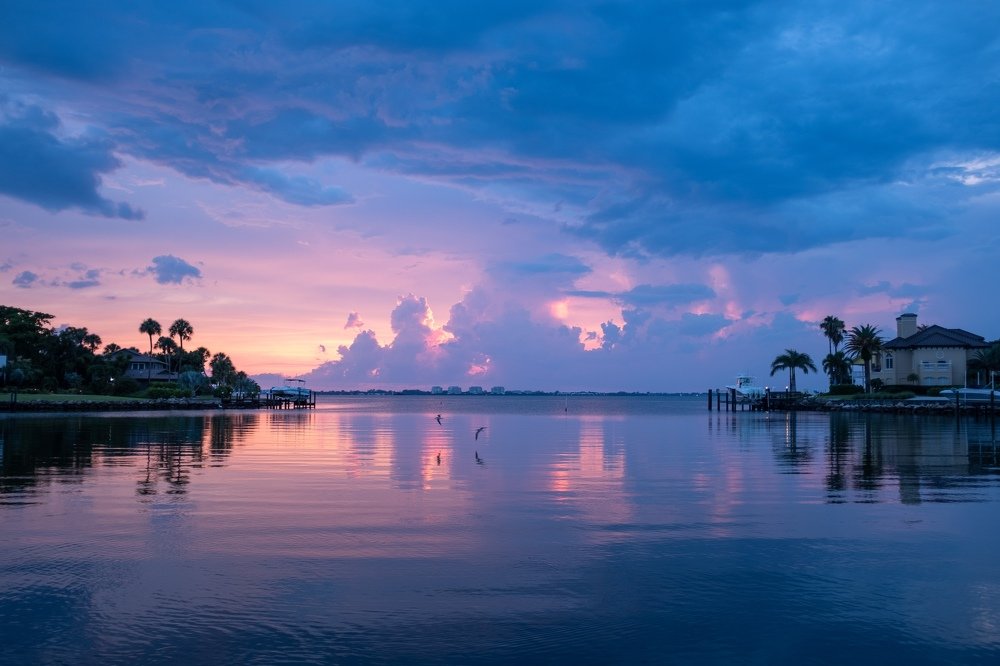 Закат в Сарасоте