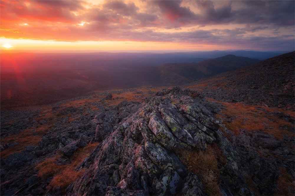 Осень в Уральских горах...