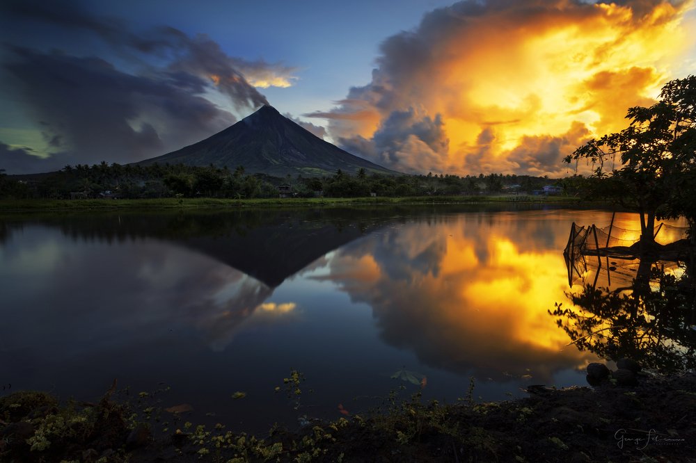 Majestic Mayon Volcano