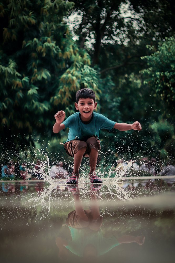 Puddles of happiness