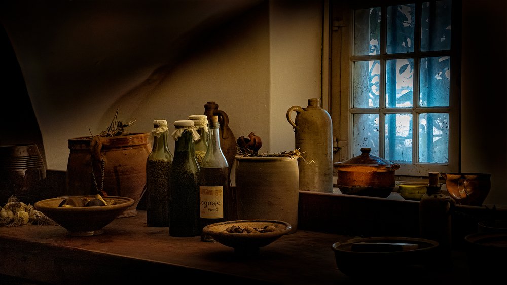 Still Life in Old Kitchen