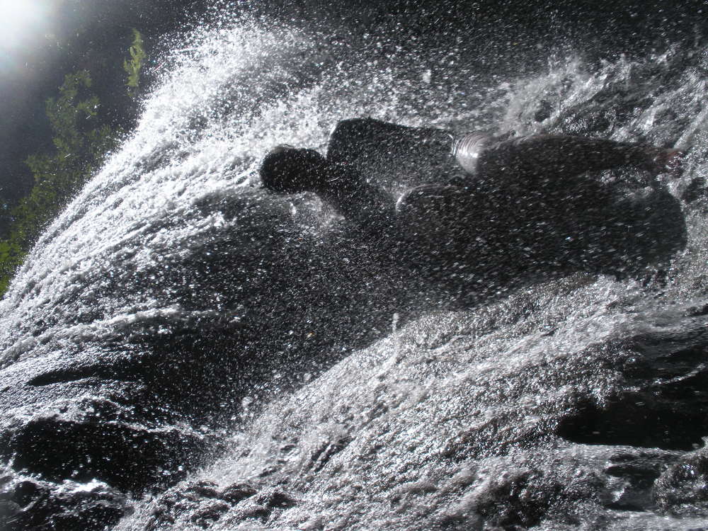 Phantom cave waterfalls