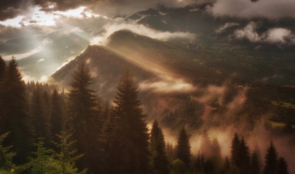 Утро в Сванети