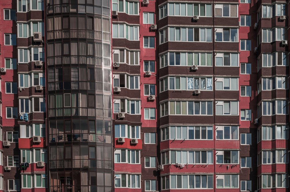 Closeup photo of building