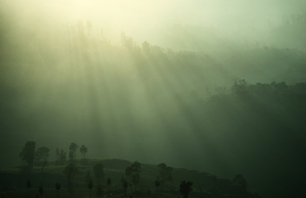 Braksenk Sunrise with Ray of light