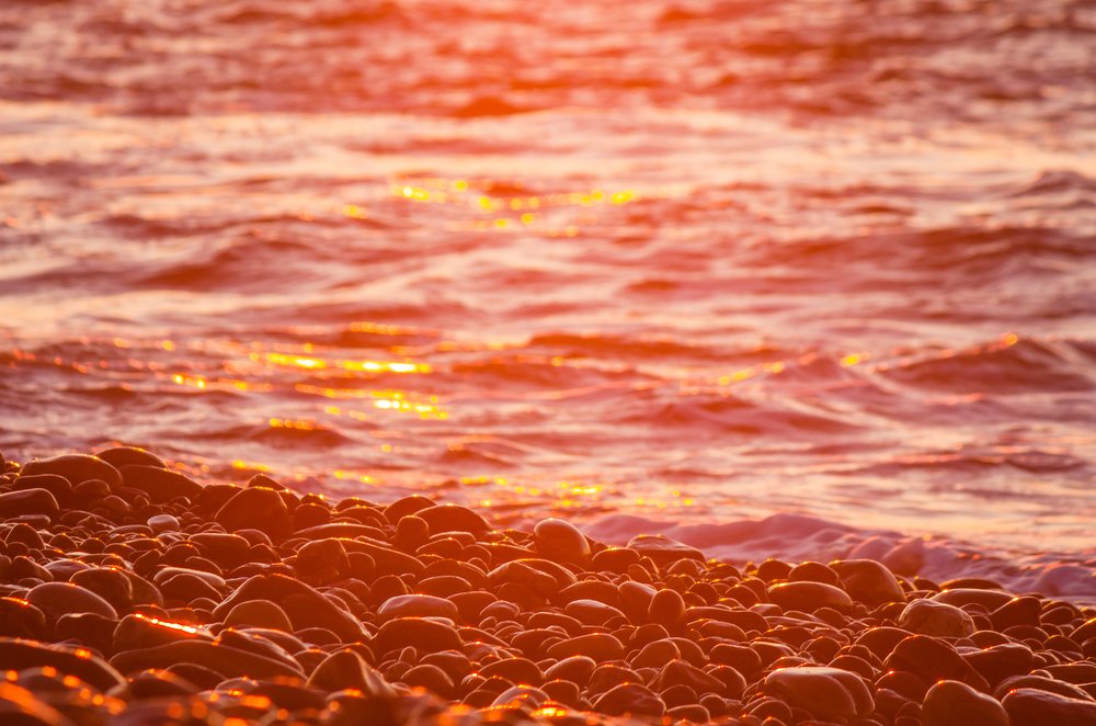 Кремовое море