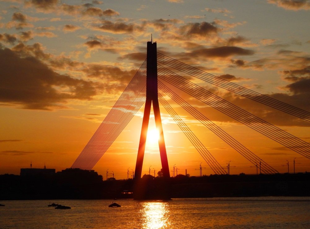 Золотые струны заката