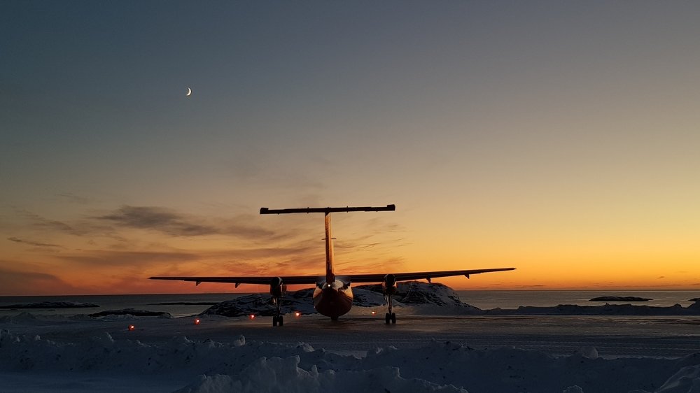 Getting ready to take off