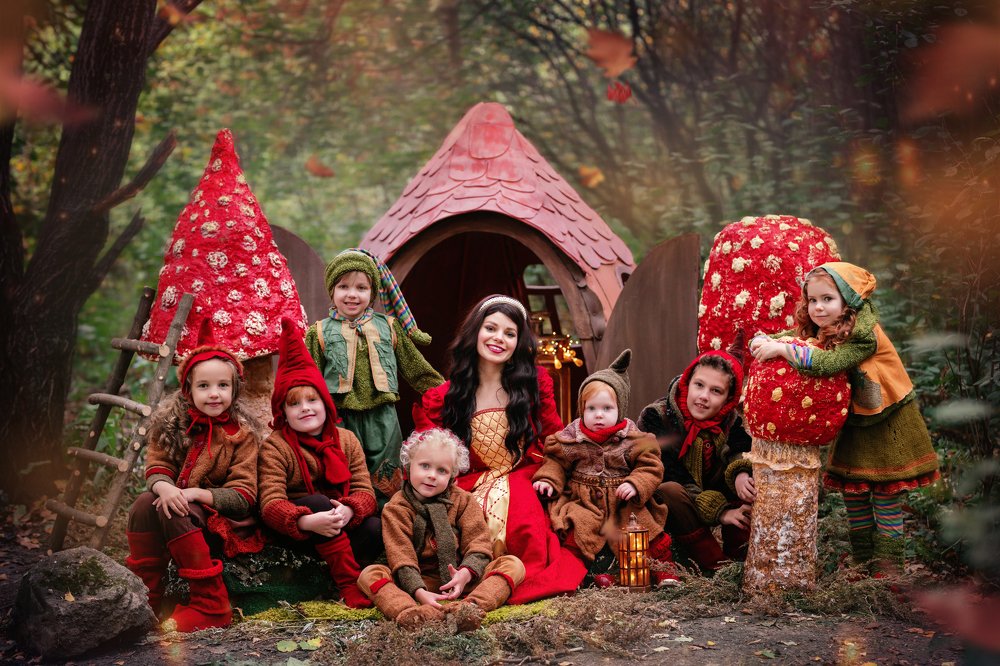 Белоснежка и 7 гномов