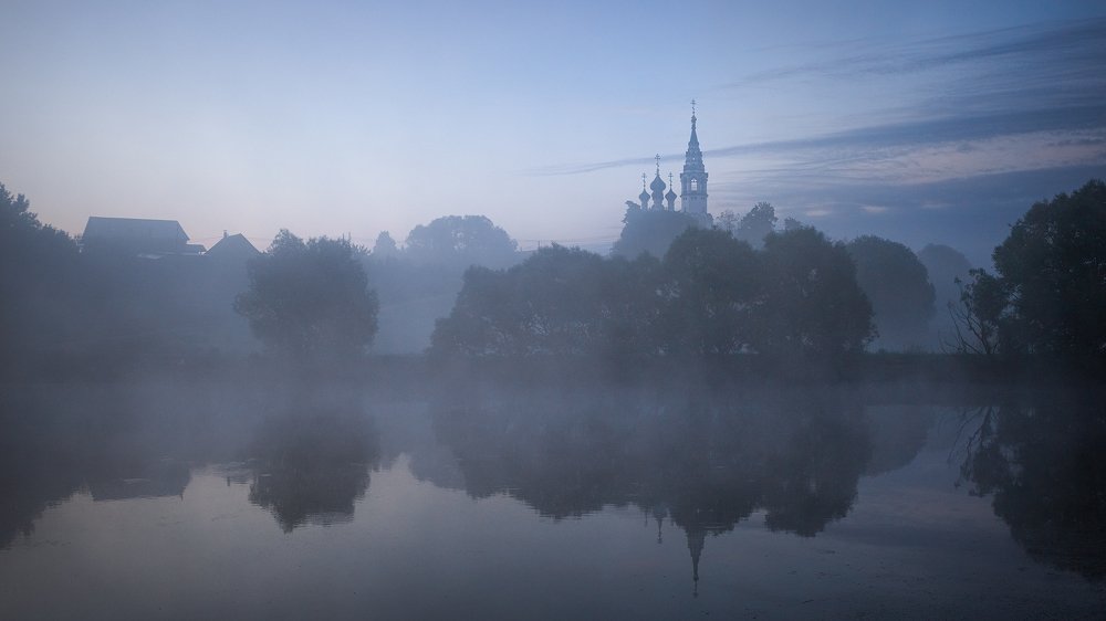 Утро в Подмосковье