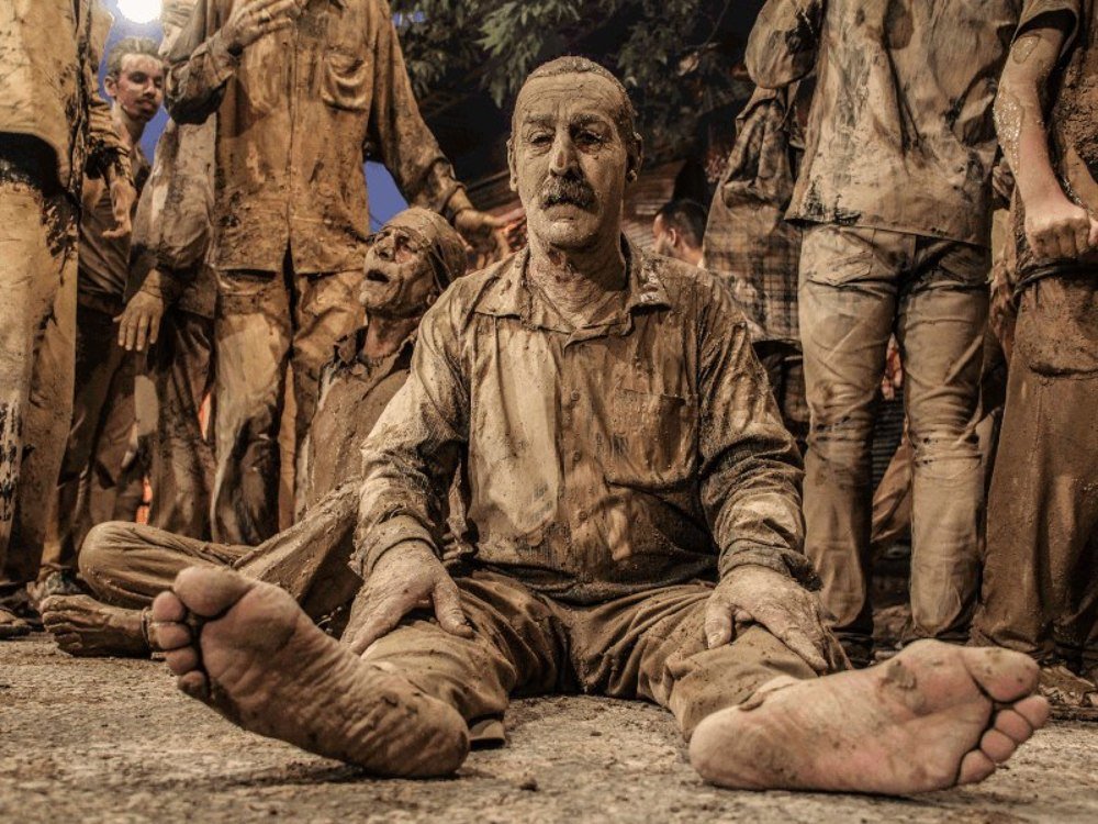 The mourner man