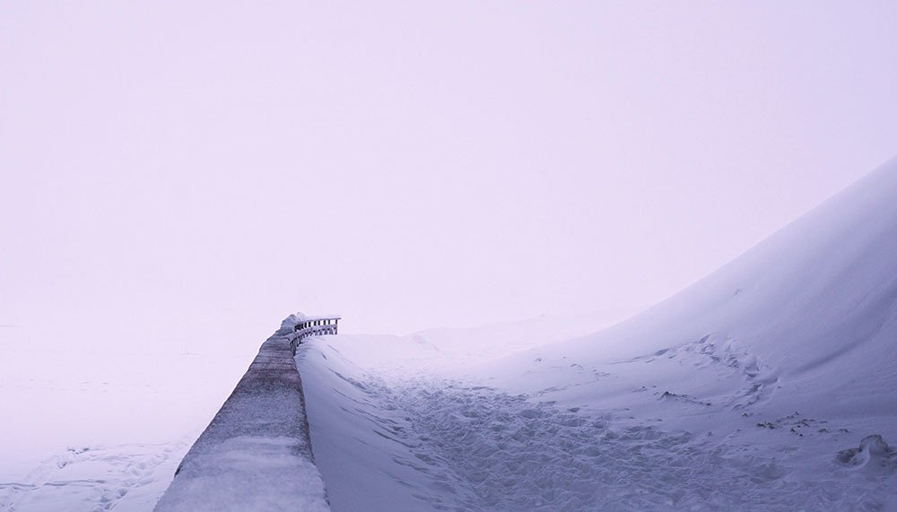 После снегопада ...