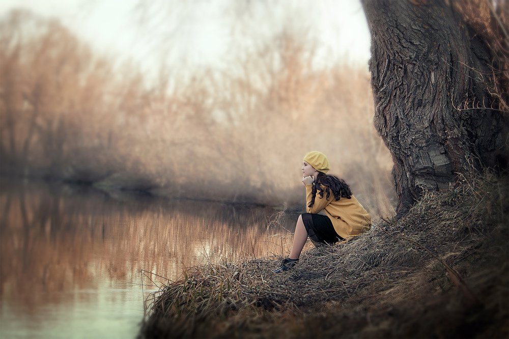 Размышления у воды.
