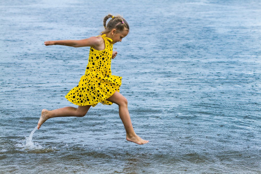 Идущая по воде