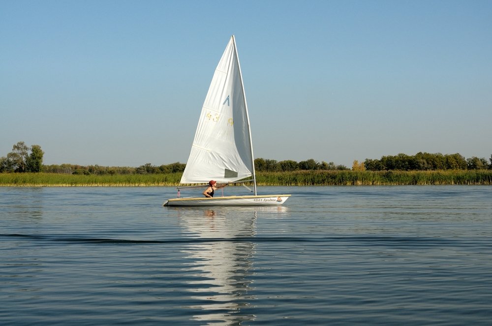 Под парусом на Луче