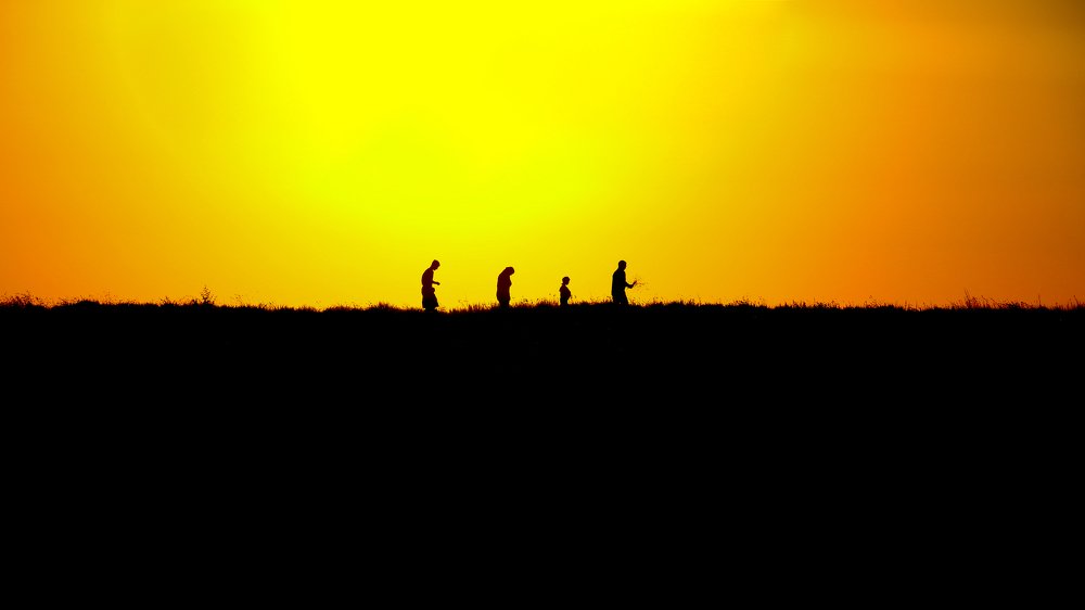 Прогулка на закате