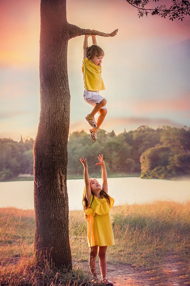 Trouble finder, Trouble resolver . Brother and sister