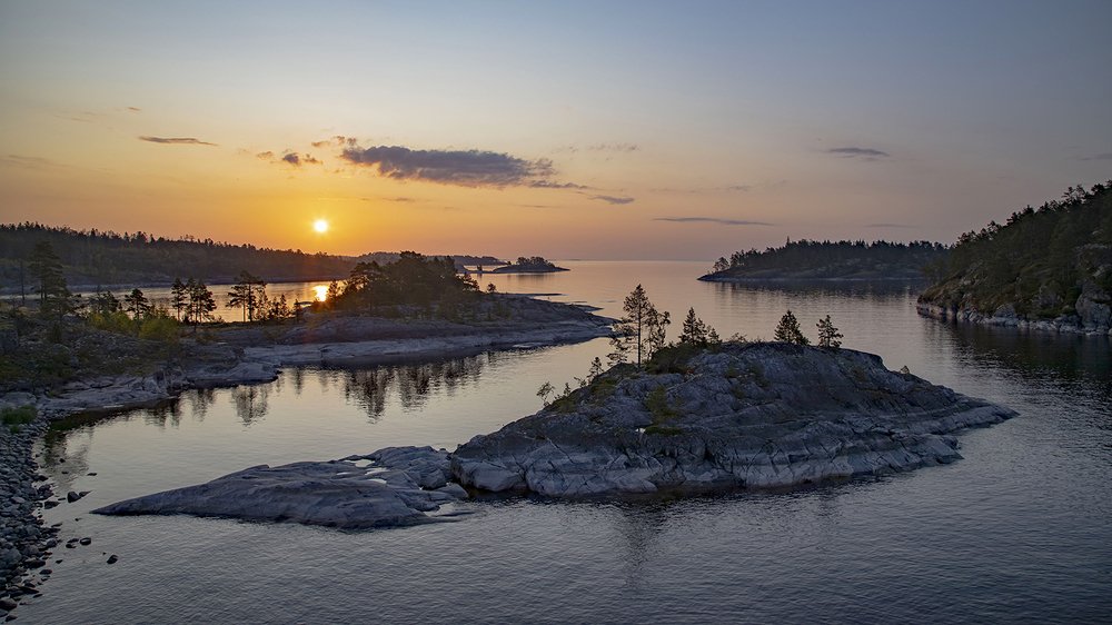 Оранжевое небо. Голубые шхеры