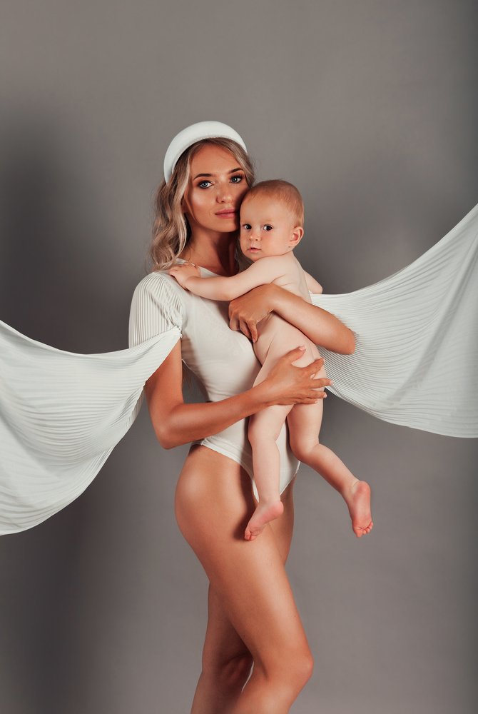 У мамы крылья ангела