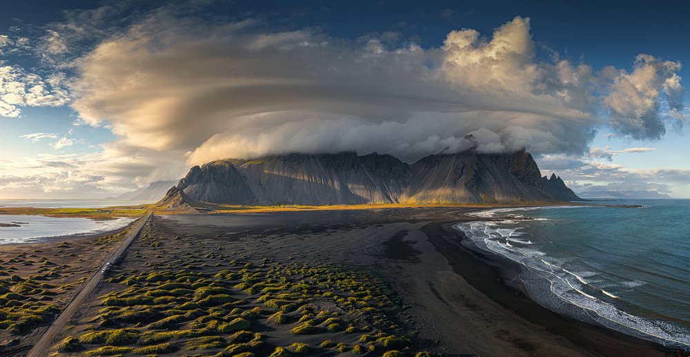 Stormy Vestrahorn