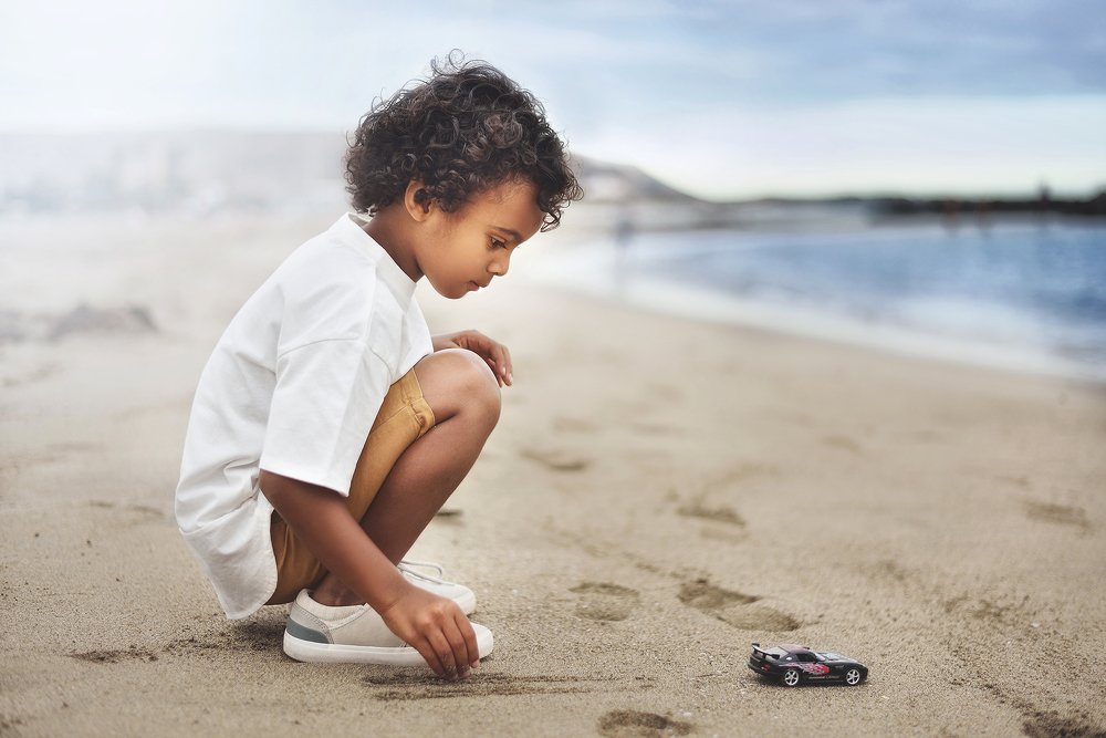 El niño y el océano