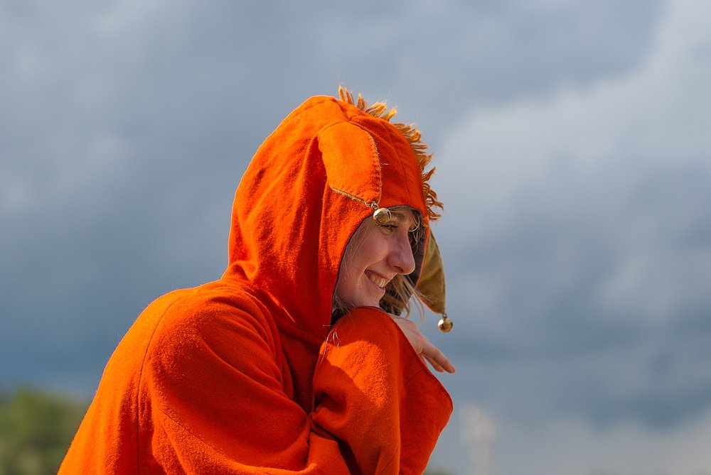 Шут довольный