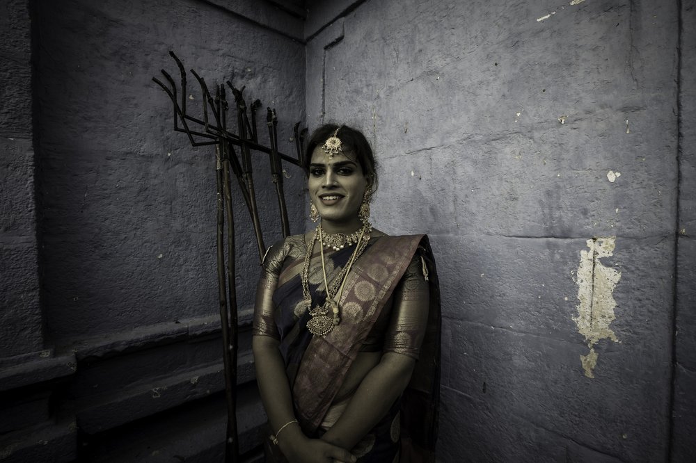 A married transgender.