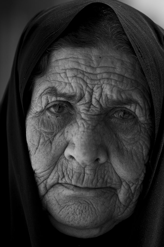 The Lonely old woman