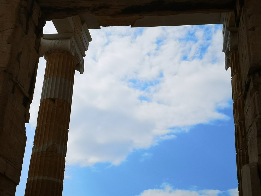 Sky from Acropolis!! Athens - Greece