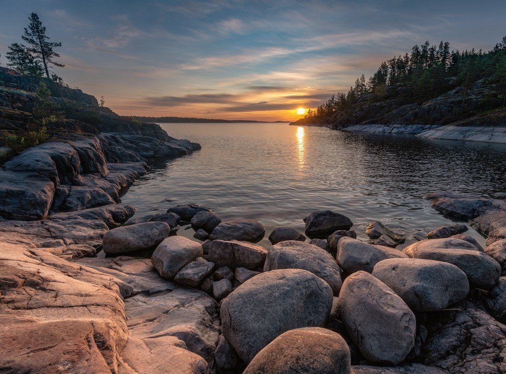 Вечер на Ладоге
