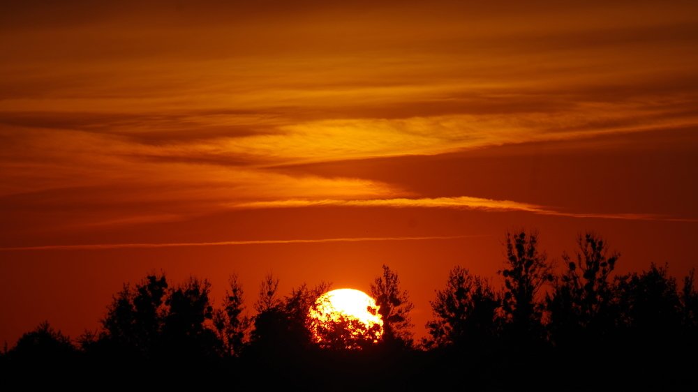 Красый закат