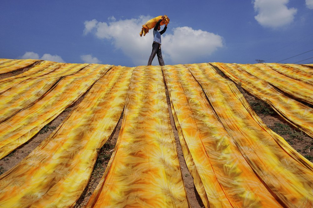 Yellow Clothes Worker