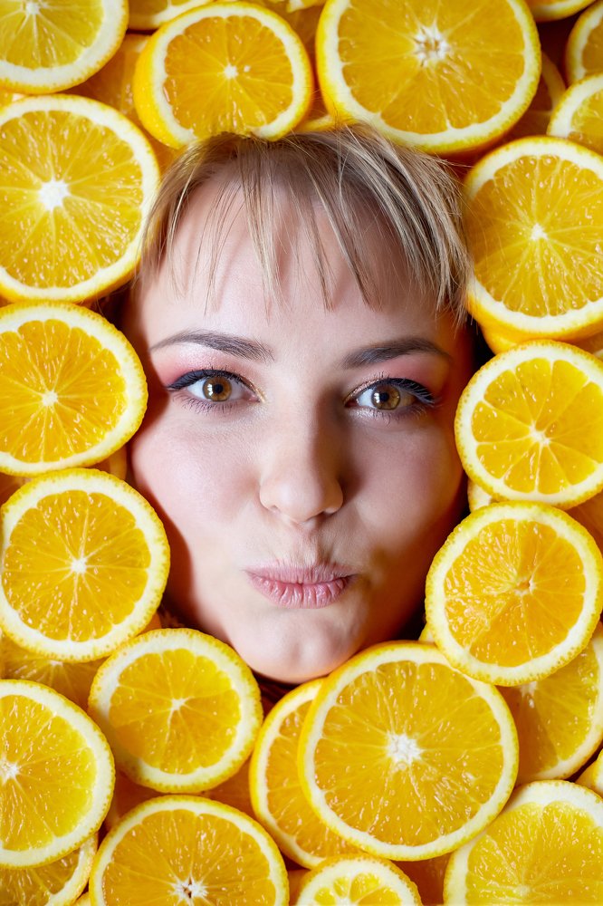 Дашка в апельсинах