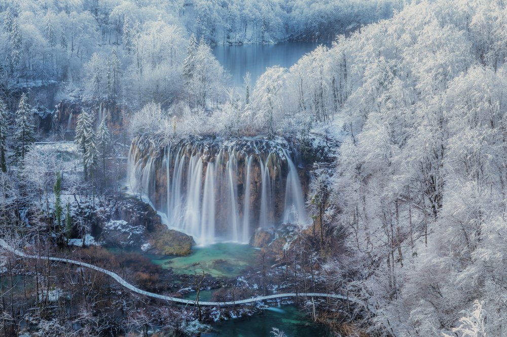 Winter Fairytale at the Plitvice Lakes