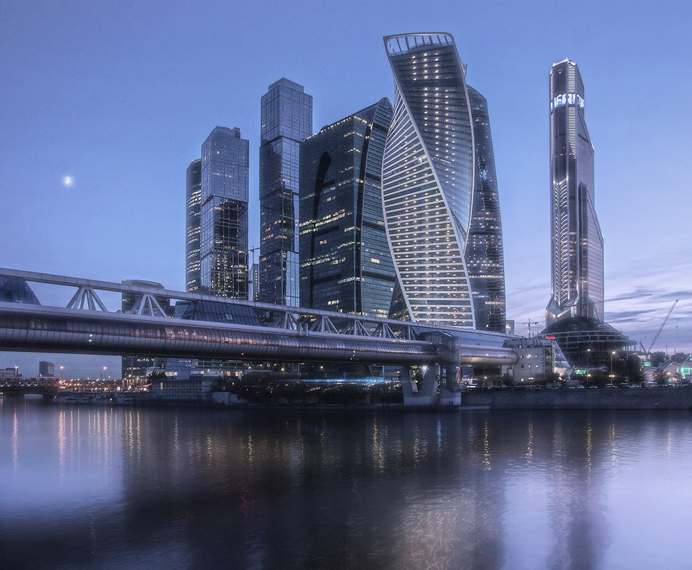 Летним вечером в Москве