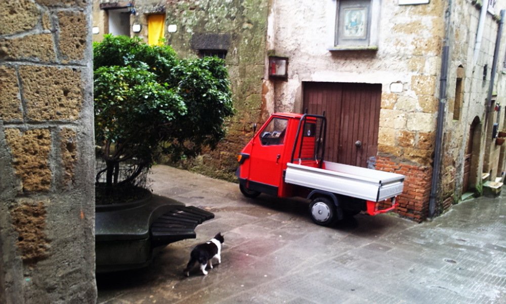 Дождливый день в Питильяно