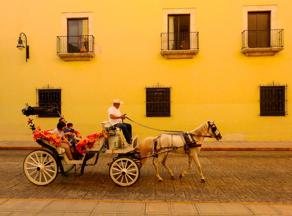 Traditional Streets in Mexico