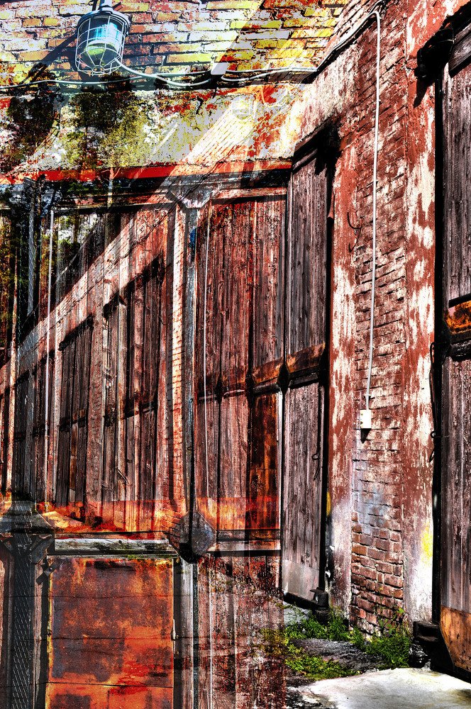 Старый гараж