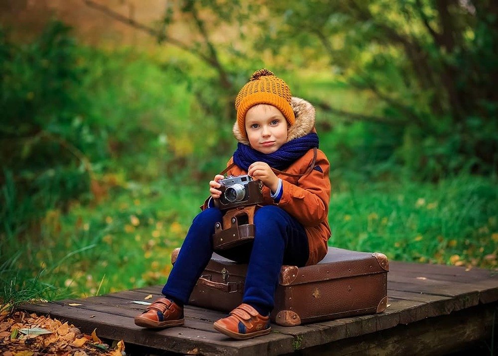Юный фотограф