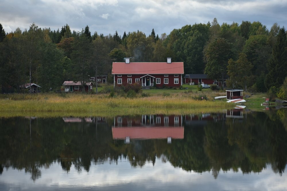 A house on a shore