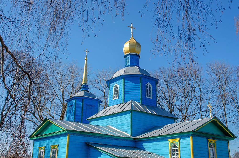 Голубое на голубом