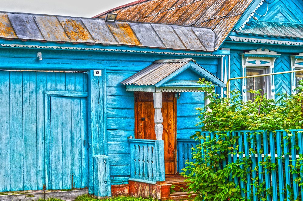 Уральская глубинка.Крылечко.