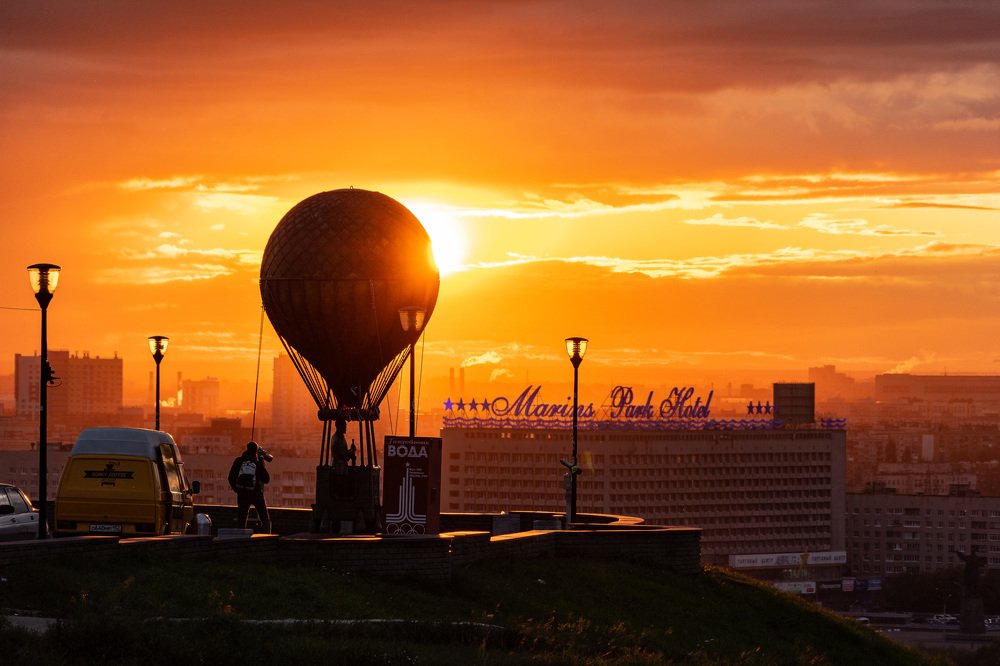 Улетая в закат...