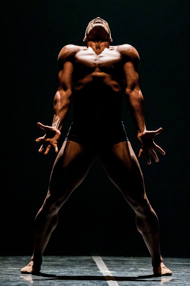 The human body, a perfect sculpture