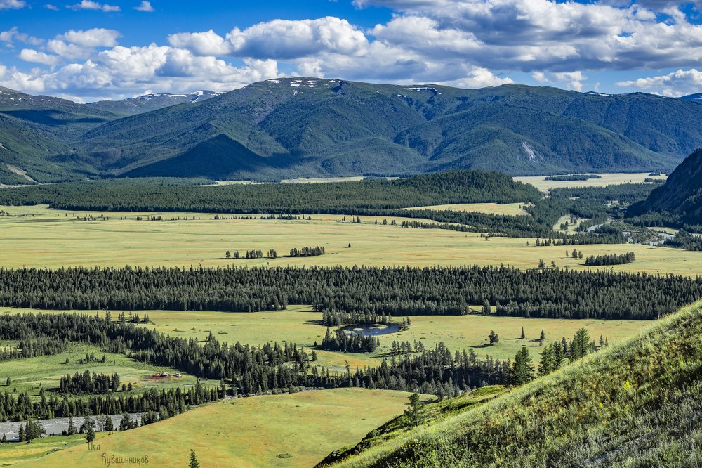 Степь Самаха, Республика Алтай.