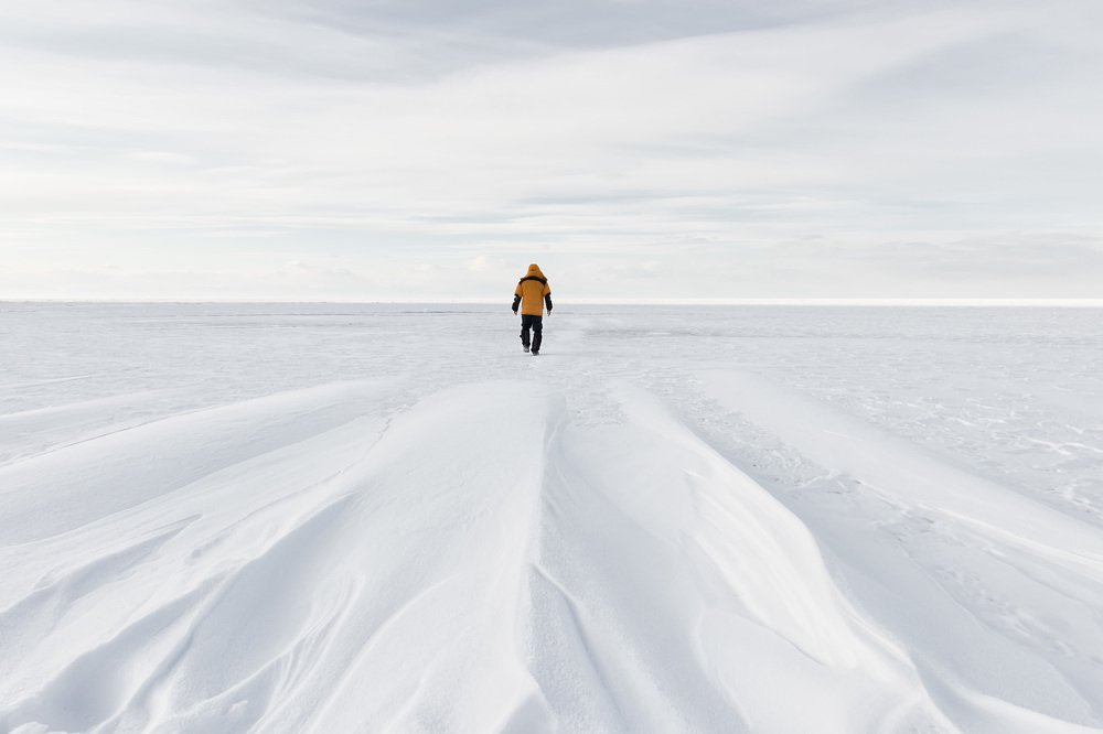 В ледяной пустыне
